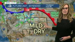 Mild and dry tomorrow, another storm this weekend