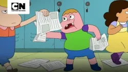 CLARÊNCIO SENTE FRUSTRAÇÃO NA ESCOLA | CLARÊNCIO. O OTIMISTA | CARTOON NETWORK