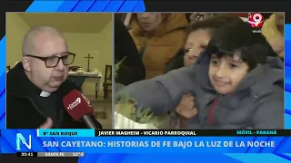 Faith without limits: thousands of the faithful celebrated Saint Cajetan in Paraná