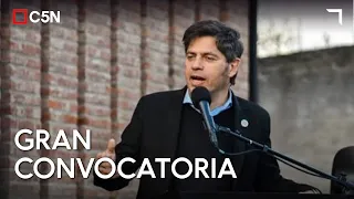 ANTICIPATION builds for AXEL KICILLOF's federal plenary in AVELLANEDA