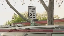 Push to lower speed limit in school zones in California