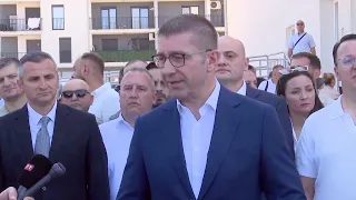 Мицкоски: Растот на индустријата и намалениот јавен долг се добри вести за граѓаните