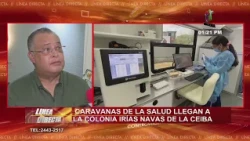 Health Caravans arrive at the Irias Navas neighborhood in La Ceiba