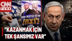 "Fear" Campaign in Israeli Elections: The "Only One Chance" Detail on the Poster Featuring Netany...