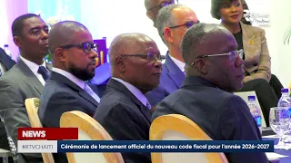 Official Launch Ceremony of the New Tax Code for the 2026-2027 Fiscal Year