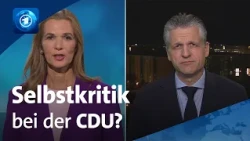 Unionsfraktionschef Frei zum Rücktritt von Bärbel Bas | tagesthemen-Interview
