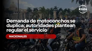 Demanda de motoconchos se duplica; autoridades plantean regular el servicio
