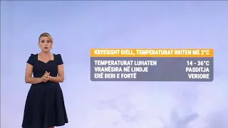 Parashikimi i motit: Kryesisht diell, temperaturat rriten me 2°C