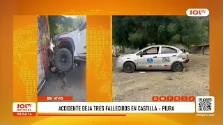 Piura: Traffic accident leaves three dead in Castilla - Piura