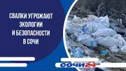 Свалки угрожают экологии и безопасности в Сочи Свалки угрожают экологии и безопасности в Сочи