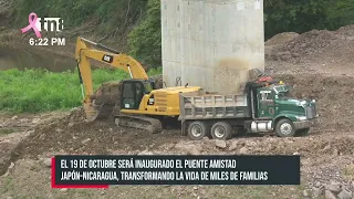 New Japan-Nicaragua Friendship Bridge will facilitate transport and production in the North Carib...