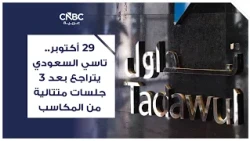 October 29.. Saudi TASI pulls back after 3 consecutive sessions of gains