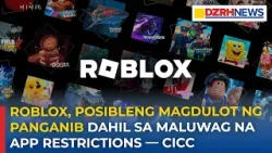 CICC: ‘Roblox’, posibleng magdulot ng panganib sa mga kabataan dahil sa maluwag na restrictions