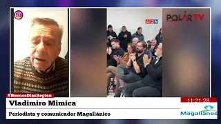 #GoodMorningRegion Vladimiro Mimica, Journalist and communicator from Magallanes
