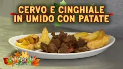 Cervo e cinghiale in umido con patate al forno - Ricetta per le feste da 00Verde