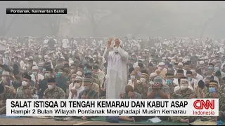 Kabut Asap Makin Pekat, Warga Pontianak Gelar Salat Istisqa