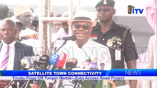 SATELLITE TOWN CONNECTIVITY: Tinubu Flags Off Madaki-Zuba Access Road Project