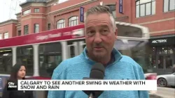 Calgary to see another swing in weather