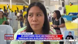 4Ps beneficiaries, malaki ang pasasalamat sa pamahalaan dahil sa inilunsad na Lifeline . . .