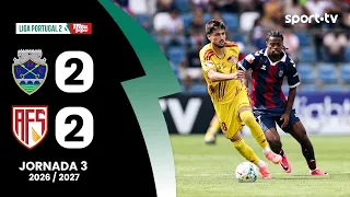 Highlights: Chaves 2-2 AFS - Liga Portugal Meu Super | sport tv
