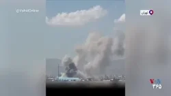 ویدیوی منتسب به بمباران «صنایع هوایی» در حوالی فرودگاه مهرآباد تهران - ۱۸ فروردین