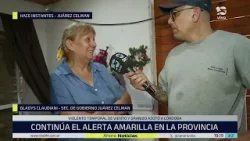 Afectados por el temporal en el interior de Córdoba