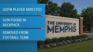 UofM football player off team after gun-related arrest