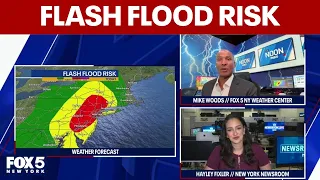 NYC severe weather timeline: Up to 6" of rain possible amid flash flood threat