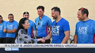 19 cyclists will cycle 2,000 kilometers for LifeCycle