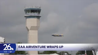 EAA AirVenture sets attendance record, wrapping up in Oshkosh