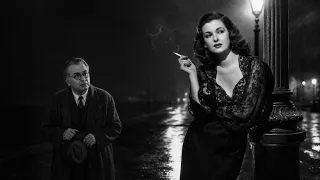 A Quiet Man's Deadly Obsession | SCARLET STREET (1945) Full Movie | Fritz Lang Film Noir