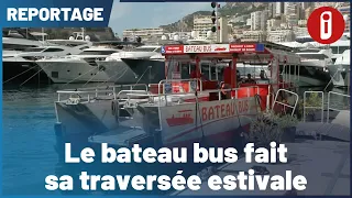 The water bus makes its summer crossing