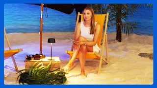 Lina presents a practical parasol and umbrella light on @PEARL-TV