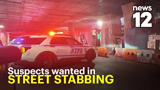 2 suspects sought after man stabbed and robbed in Brooklyn