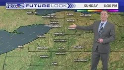Storm Team 2: Mostly sunny Sunday, temperatures in the mid 40s