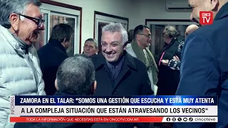 CINCO TV - JULIO ZAMORA HELD A DIALOGUE WITH EL TALAR BUSINESS OWNERS AND SMES REGARDING THE ECON...