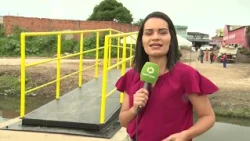 Ponte entre os bairros Santos Dumont e Jardim Centenário é inaugurada