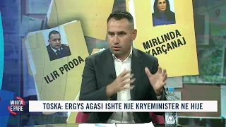 “Ergys Agasi ka nxjerrë deputetë me 20 mijë vota”, Toska: Më parë merrte 50 mijë lekësha në shtet...