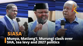 Munya, Matiang’i, Murungi clash over SHA, tea levy and 2027 politics
