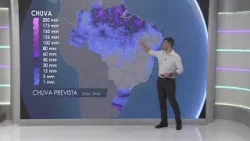 Previsão do tempo | Brasil 15 dias | Volta a chover de forma volumosa no leste do Nordeste