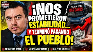 Nos Mintieron en la Cara? La VerdadDetrás del Aumento de Pasajes y Combustibles
