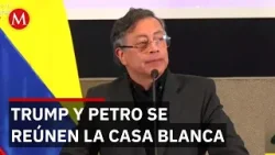 Gustavo Petro realiza conferencia de prensa tras reunión con Donald Trump