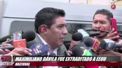 Extraditaron a Maximiliano Dávila a Estados Unidos