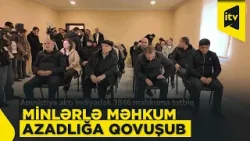 Amnistiya aktı 3846 məhkuma tətbiq olunub Amnistiya aktı 3846 məhkuma tətbiq olunub