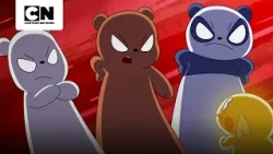 OS IRMÃOZINHOS FICAM SEM LUZ EM UM FAROL | URSOS SEM CURSO | CARTOON NETWORK