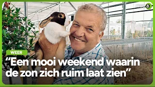 Weerboer Gerrit Vossers voorspelt een bewolkt maar aangenaam weekend