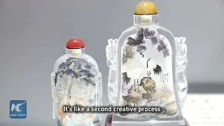 Cina  il mondo in una bottiglia  l'arte della pittura interna della Scuola Lu