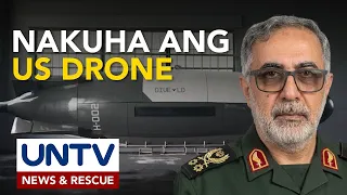 Iran, ipinagmalaki ang nakuhang US underwater drone; classified tech, posibleng gamitin