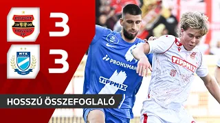 OTP Bank Liga: Kispest-Honvéd FC–MTK Budapest 3–3 | hosszú összefoglaló