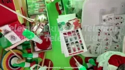 #CARMEN: COSTOS DE ADORNOS PATRIOS VAN DE 15 A 300 PESOS; POR EL MOMENTO HAY BAJA VENTA